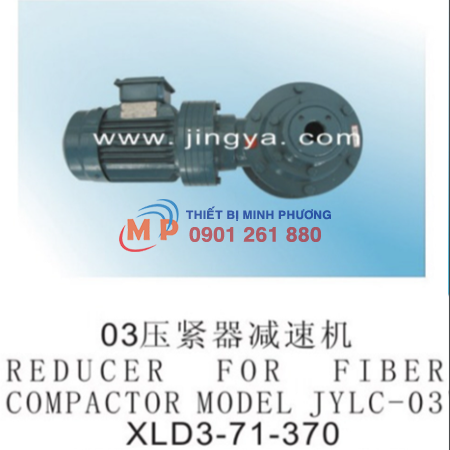 JINGYA REDUCER FOR FIBER COMPACTOR MODEL JYLC-03 XLD3-71-370